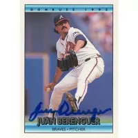 1992 Donruss #205 Juan Berenguer Autographed