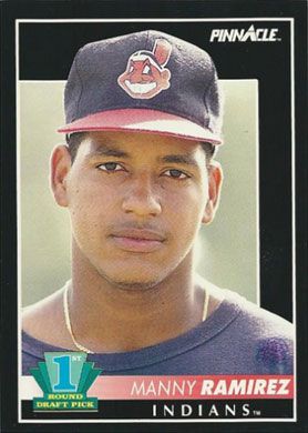 1992 Pinnacle #295 Manny Ramirez 1st Round Draft Pick