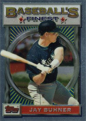 1993 Finest #124 Jay Buhner