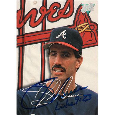 1993 Studio #38 Sid Bream Autographed