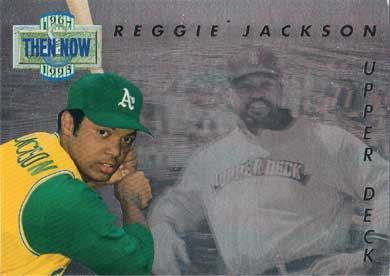1993 Upper Deck Then & Now #TN16 Reggie Jackson 
