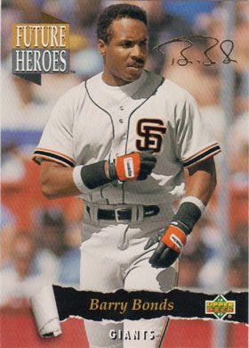 1993 Upper Deck Future Heroes #56 Barry Bonds 