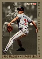 1994 Fleer League Leaders #12 Greg Maddux 