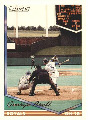 1990 Fleer #621 George Brett Players of the Decade Error - Buy from our  Sports Cards Shop Online