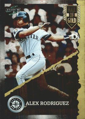 1995 Score Hall of Gold #HG41 Alex Rodriguez 