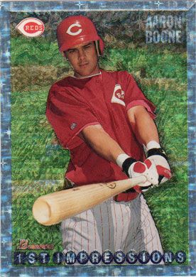 1995 Bowman #246 Aaron Boone Foil 