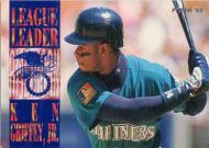 1995 Fleer League Leaders #2 Ken Griffey Jr. 