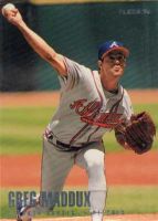 1996 Braves Fleer #11 Greg Maddux 