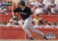 1996 Collectors Choice Gold Signature #407 Dante Bichette Team Checklist 