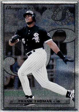 1996 Leaf Preferred Steel #1 Frank Thomas 