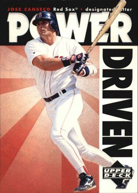 1996 Upper Deck Power Driven #PD4 Jose Canseco