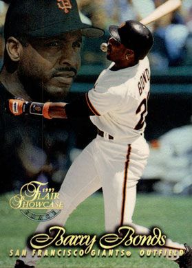 1997 Flair Showcase Row 1 #25 Barry Bonds