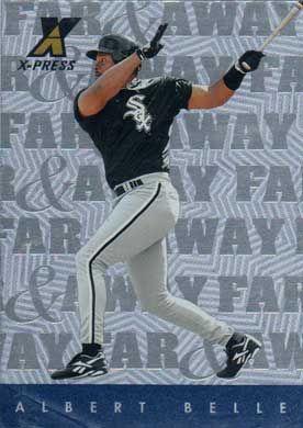 1997 Pinnacle X-Press Far & Away #1 Albert Belle 