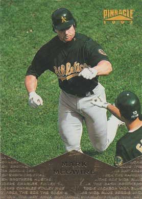 1997 Pinnacle #52 Mark McGwire - Buy from our Sports Cards Shop Online
