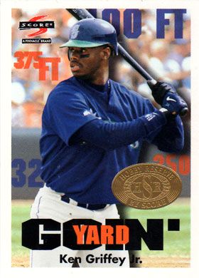 1997 Score Hobby Reserve #HR499 Ken Griffey Jr. Goin Yard 