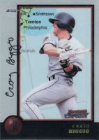 1998 Bowman Chrome International #37 Craig Biggio