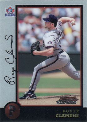 1998 Bowman Chrome #38 Roger Clemens