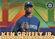 1999 Crown Royale #22 Ken Griffey Jr. Pillars of the Game