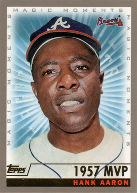 2000 Topps #237B Hank Aaron Magic Moments