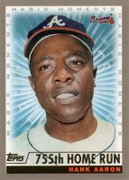 2000 Topps #237E Hank Aaron Magic Moments