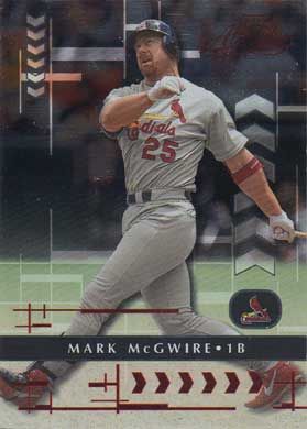 2001 Absolute Memorabilia #15 Mark McGwire 