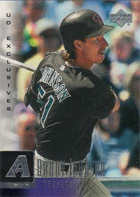 2001 Upper Deck Exclusives Silver #183 Randy Johnson 