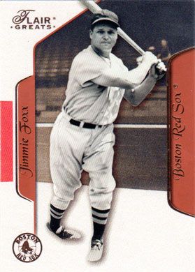 2003 Flair Greats #60 Jimmie Foxx 