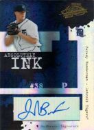 2005 Absolute Memorabilia Absolutely Ink Spectrum #AI-120 Jeremy Bonderman Autograph 