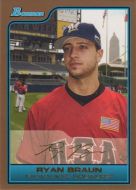 2006 Bowman Draft Futures Game Prospects Gold #FG3 Ryan Braun 