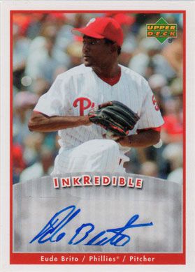 2006 Upper Deck INKredible #I-EB Eude Brito Autograph 