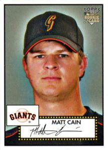 2006 Topps 52 #88 Matt Cain 