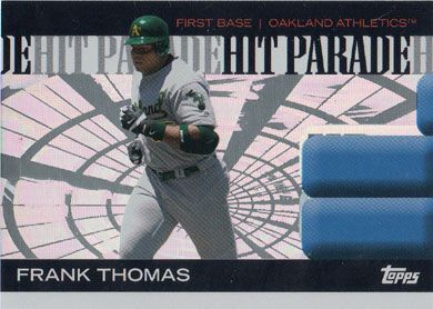 2006 Topps Hit Parade #HR5 Frank Thomas 