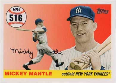 2006 Topps Mickey Mantle Home Run History #MHR516 