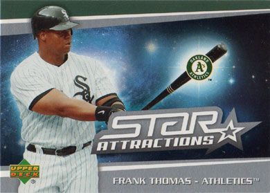 2006 Upper Deck Star Attractions #SA-FT Frank Thomas 