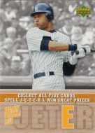 2006 Upper Deck Spell and Win #PBDJ-4 Derek Jeter 