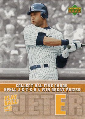 2006 Upper Deck Spell and Win #PBDJ-4 Derek Jeter 