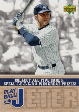 2006 Upper Deck Spell and Win #PBDJ-1 Derek Jeter 