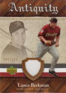 2007 Artifacts Antiquity Artifacts #AA-LB Lance Berkman Jersey Relic 