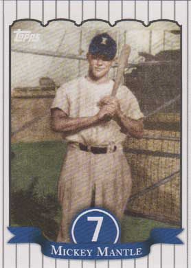 2007 Topps Update Target #MMLB-2 Mickey Mantle 