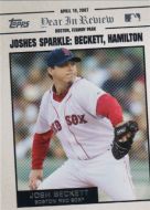 2008 Topps Year in Review #YR10 Josh Beckett 