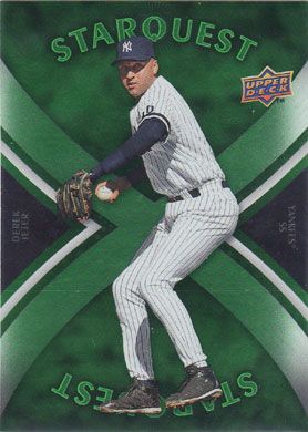 2008 Upper Deck First Edition Update Starquest #SQ-42 Derek Jeter 