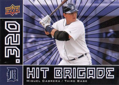 2008 Upper Deck Hit Brigade #HB-13 Miguel Cabrera 