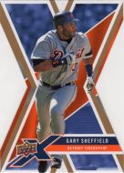 2008 Upper Deck X Die Cut Gold #41 Gary Sheffield 