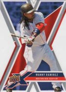 2008 Upper Deck X Die Cut #13 Manny Ramirez 