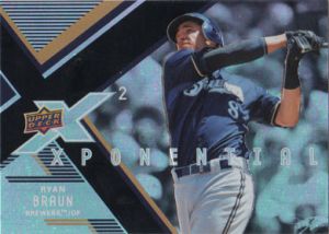 2008 Upper Deck X XPonential X2 #X2-RB Ryan Braun 