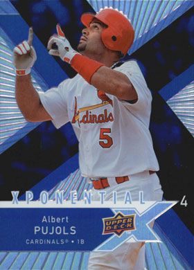 2008 Upper Deck X Xponential 4 #X4-AP Albert Pujols