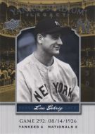 2008 Upper Deck Yankee Stadium Legacy Collection #292 Lou Gehrig 