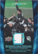 2008 Upper Deck Spectrum Retrospectrum Swatches #RS-JO2 Josh Beckett Jersey Relic 