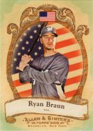 2009 Topps Allen & Ginter National Pride #NP62 Ryan Braun 