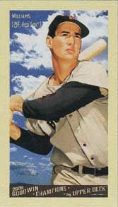 2009 Upper Deck Goodwin Champions Mini #41 Ted Williams 